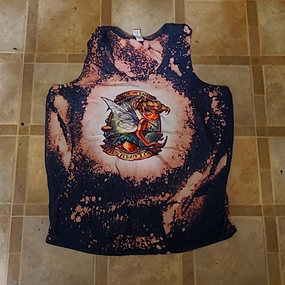 Plus size tinker bell tank